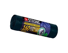 Мешки для мусора 160 л, двухслойные, синие, в рулоне 10 шт., ПВД, 30 мкм, 1100х800 мм, GRIFON SUPER POWER , 101-092 в Кургане