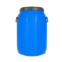 Бочка пластиковая 65 л Quadro с хомутом в Кургане