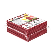 Мешки для мусора 160 л, красные, в пачке 10 шт., ПВД, 40 мкм, 900х1100 мм, i-Bag в Кургане