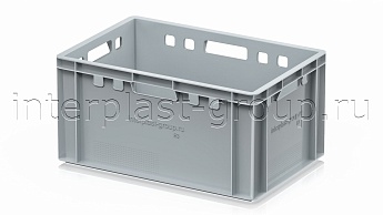 Ящик для мяса и колбасных изделий Е-3 серый в Кургане