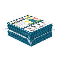 Мешки для мусора 160 л, светло-синие, в пачке 10 шт., ПВД, 40 мкм, 900х1100 мм, i-Bag в Кургане