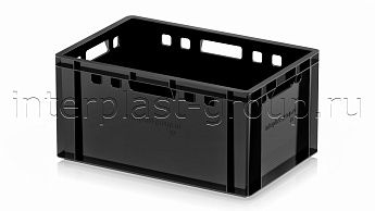 Ящик для мяса и колбасных изделий Е-3 черный в Кургане