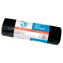 Мешки для мусора 240 л, черные, в рулоне 10 шт., ПВД 30 мкм, 1400х1120 мм, PACLAN Professional, 606336 в Кургане Мешки для мусора 240 л, черные, в рулоне 10 шт., ПВД 30 мкм, 1400х1120 мм, PACLAN Professional, 606336 в Кургане