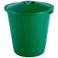 Мусорный бак с крышкой 80 л зеленый 80 зеленый в Кургане Мусорный бак с крышкой 80 л зеленый 80 зеленый в Кургане