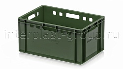 Ящик для мяса и колбасных изделий Е-3 зеленый