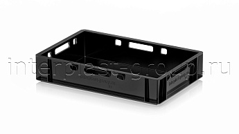 Ящик для мяса и колбасных изделий Е-1 черный в Кургане