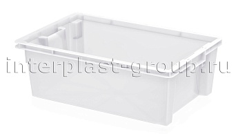 Ящик универсальный для овощей, фруктов и хлеба сплошной белый в Кургане