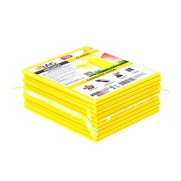 Мешки для мусора 160 л, желтые, в пачке 10 шт., ПВД, 40 мкм, 900х1100 мм, i-Bag в Кургане Мешки для мусора 160 л, желтые, в пачке 10 шт., ПВД, 40 мкм, 900х1100 мм, i-Bag в Кургане