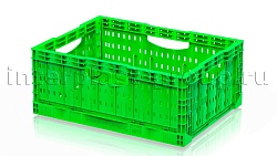 Ящик складной 400х300х170 светло-зеленый