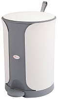 Контейнер для мусора Sтилъ с педалью 7 л серый 7 серый в Кургане Контейнер для мусора Sтилъ с педалью 7 л серый 7 серый в Кургане