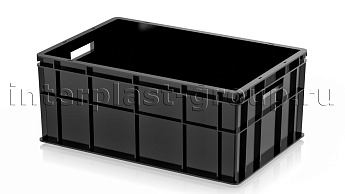 Ящик для молока, мяса, овощей и фруктов сплошной черный в Кургане Ящик для молока, мяса, овощей и фруктов сплошной черный в Кургане