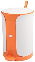 Контейнер для мусора Sтилъ с педалью 11 л оранжевый 11 оранжевый в Кургане Контейнер для мусора Sтилъ с педалью 11 л оранжевый 11 оранжевый в Кургане